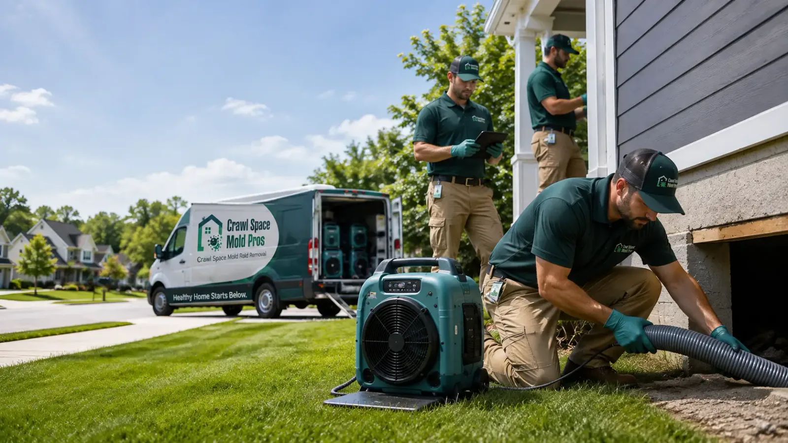 Crawl Space Mold Removal in Donnellson, IA
